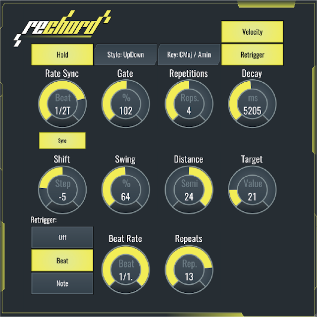 An image of the reChord interface.